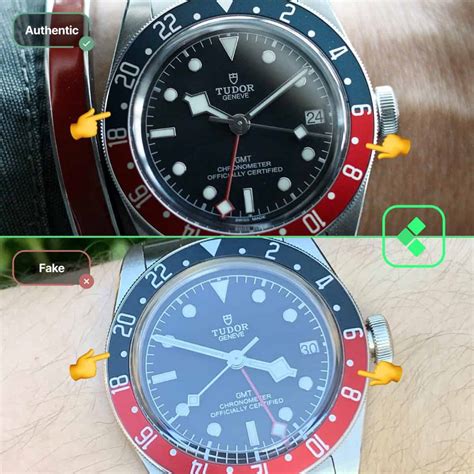 tudor pepsi replica|how to identify a fake tudor.